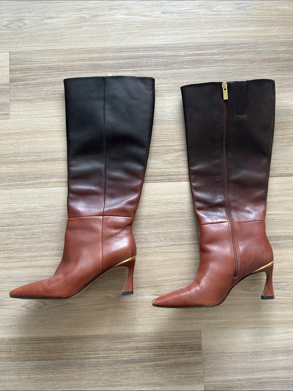 Vince Camuto Brown Ombre Knee Boot